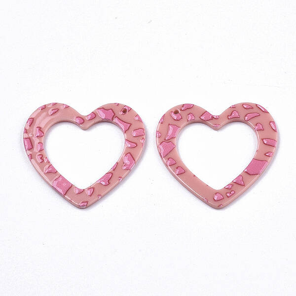 Opaque Printed Acrylic Pendants