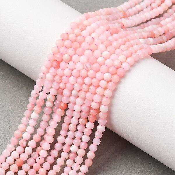 Natural Pink Opal Beads Strands