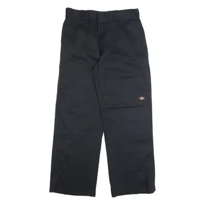 DICKIES Chino Mens Trousers Black Regular Straight W32 L30