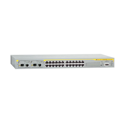 Allied Telesis AT-8624T/2M-20 | 8600 Series 24 x Ports 10/100Base-TX + 2 x Module Bays uplink Layer 3 Managed Fast Ethernet N...