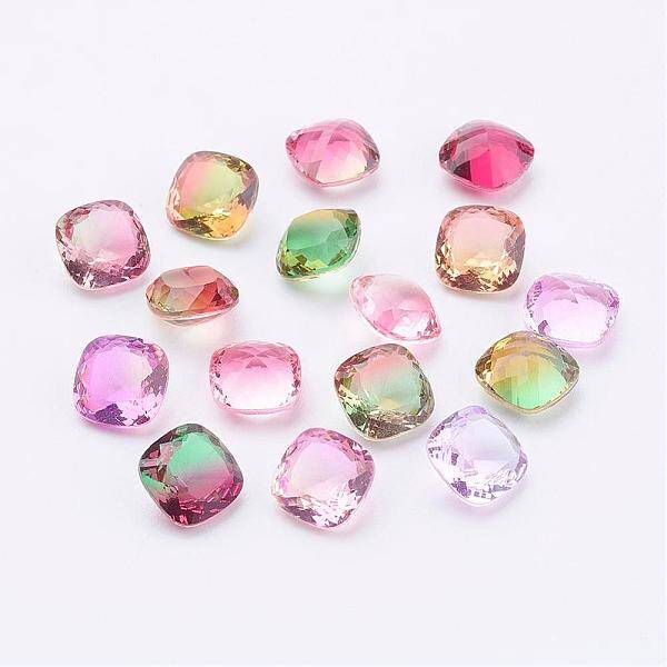 Pointed Back K9 Glass Rhinestone Cabochons