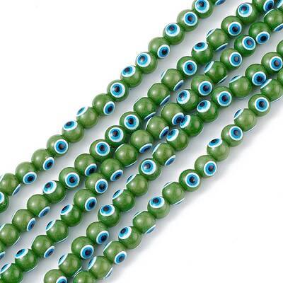 Baking Painted Glass Beads