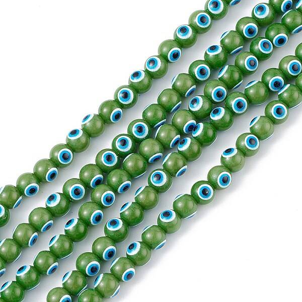 Baking Painted Glass Beads