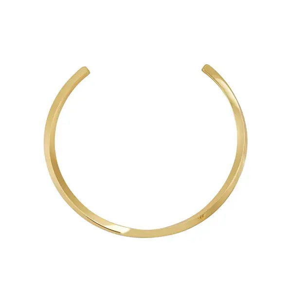 Emporio Armani Collana Di Lusso Placcata In Oro Massiccio Egs3101710