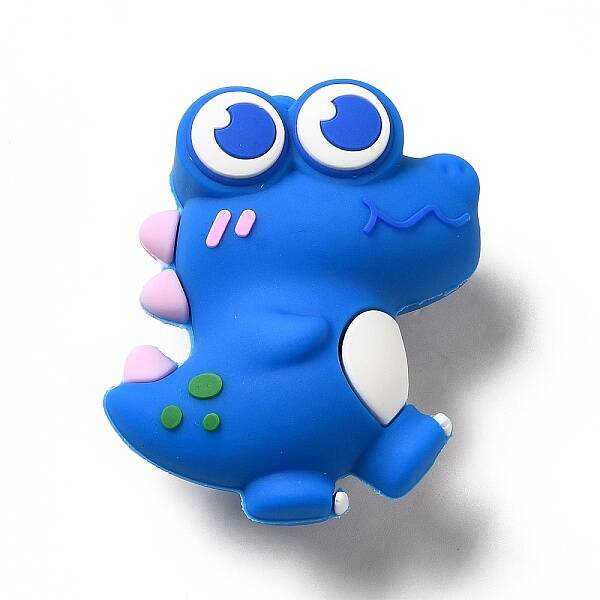 Big Eye Dinosaur Shape PVC Pendants