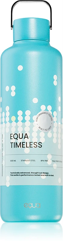 Equa Timeless Stainless Steel Water Bottle Game Color 1000ml