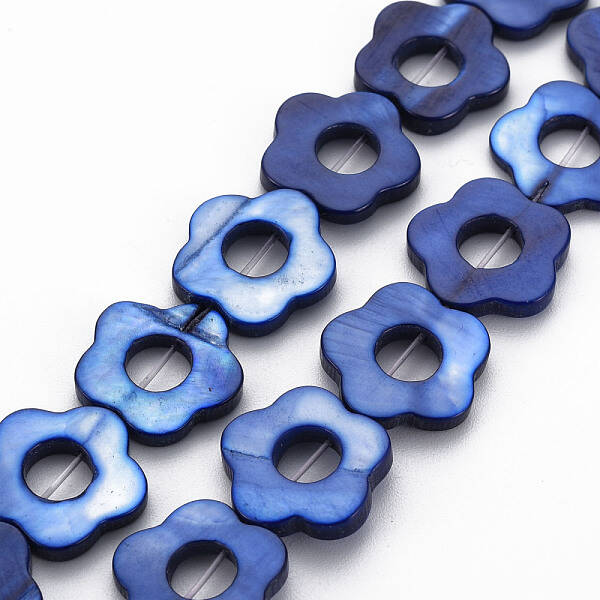 Freshwater Shell Beads Frames Strands