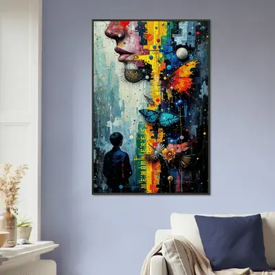 Butterflies and Universes - A Surreal Connection