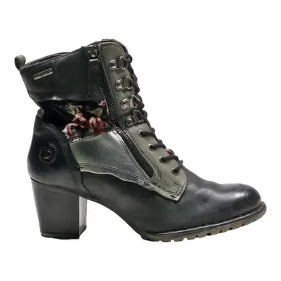 BUGATTI Ankle Boots Grey Leather Womens UK 5