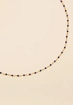 Necklace  Cibo Royal-Blue | Color: ROYAL BLUE | Size: U