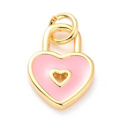 Brass Enamel Pendants
