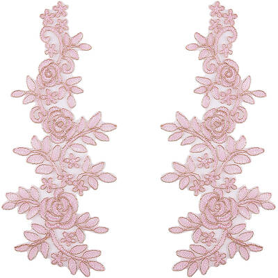 Flower Polyester Embroidery Lace Appliques