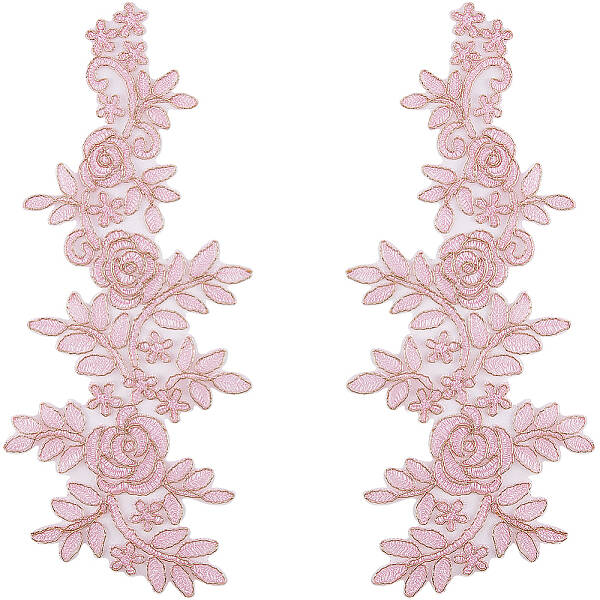 Flower Polyester Embroidery Lace Appliques