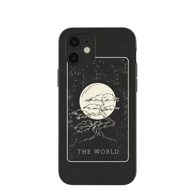 Black The World iPhone 12/ iPhone 12 Pro Case