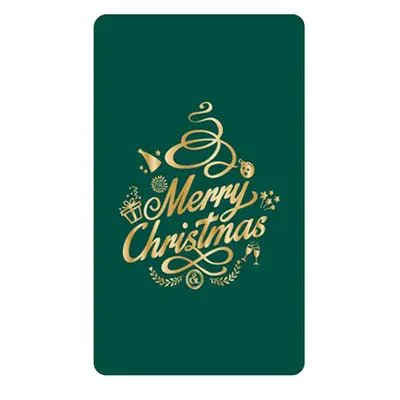 Memory Holiday Card™ - Green-Merry Christmas