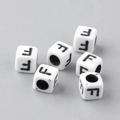 Opaque Acrylic Beads