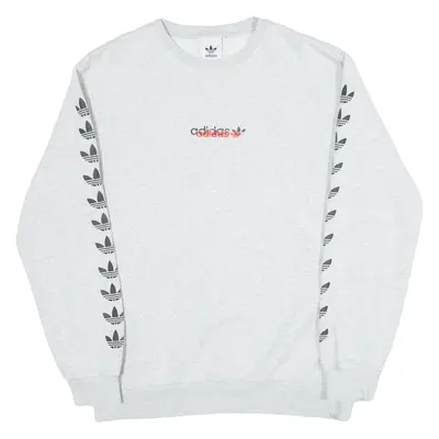 ADIDAS Womens Sweatshirt Grey S