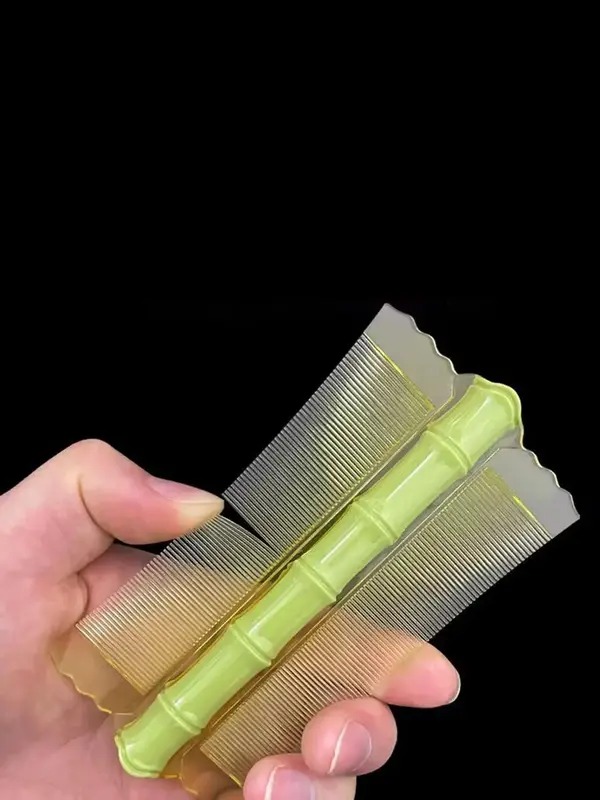 Hair Dandruff Removal Comb, Ultra-dense Tooth Encryption Comb, Fine Dandruff for Girls and Children, Basic Cleaning Artifact ...