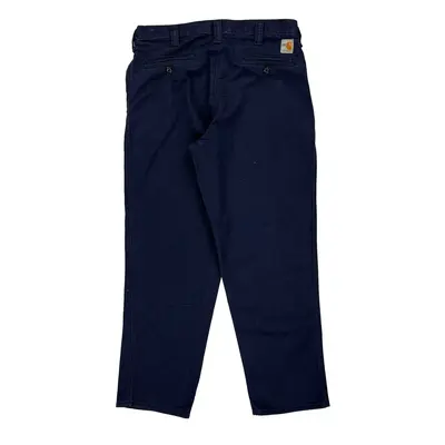 Carhartt Trousers - 34W 31L Navy Cotton Blend