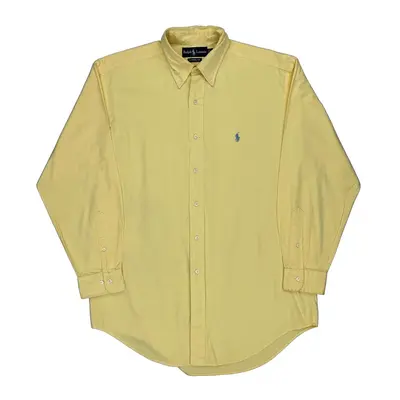 Ralph Lauren Shirt - Large Yellow Cotton
