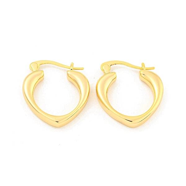 Brass Hoop Earrings for Women