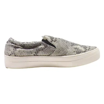 STEVE MADDEN Pump Shoes Grey Canvas Womens UK 5