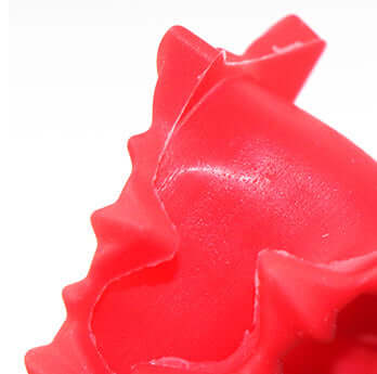 Microwave Oven Silicone Oven Heat Insulation Anti-scald Rack | Color: Orange Single