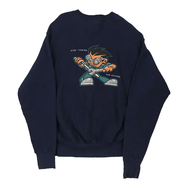 Lee College Sweatshirt - XL Navy Cotton