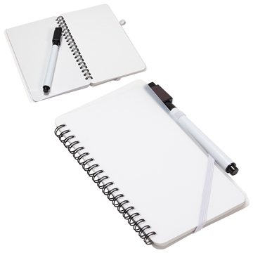 100 Customized Write + Wipe Erasable Jotter Notebook - Reusable & ...