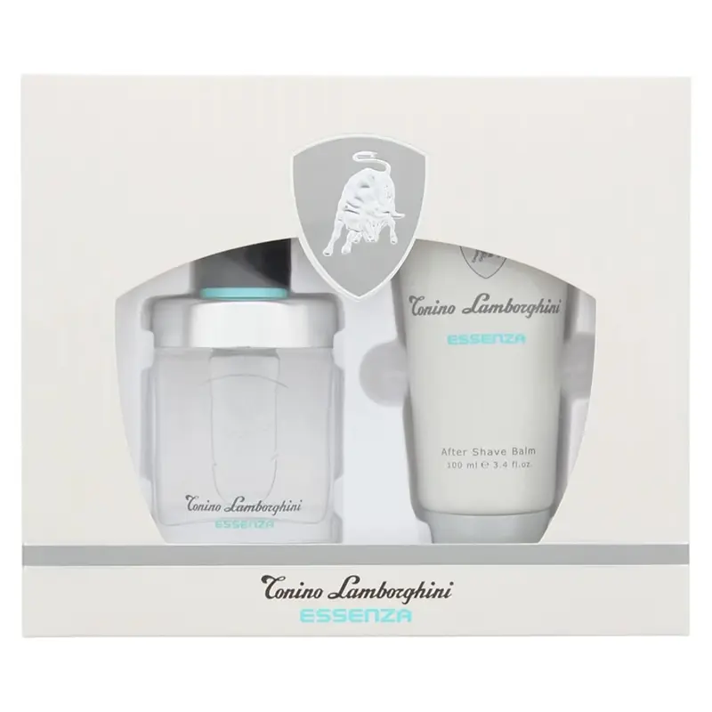 Set Tonino Lamborghini: Essenza Eau De Toilette Uomo 40 ml + Essenza Balsamo Dopobarba Idratante 100 ml