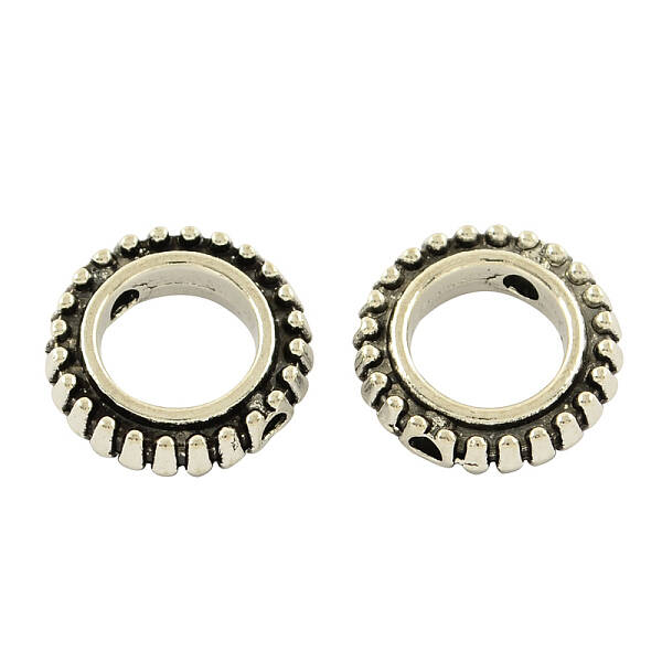 Tibetan Style Alloy Ringlike Bead Frames