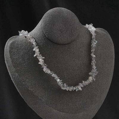 Natural Labradorite Chip Beaded Necklaces for Men Women