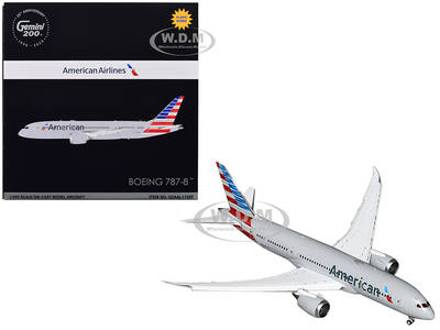 Boeing 787-8 Commercial Aircraft with Flaps Down \