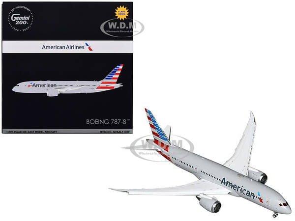 Boeing 787-8 Commercial Aircraft with Flaps Down \