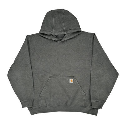 Workwear Carhartt Oversized Hoodie - 2XL Grey Cotton Blend