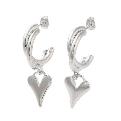 Rack Plating Brass Stud Earring