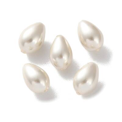 Teardrop Shell Pearl Beads