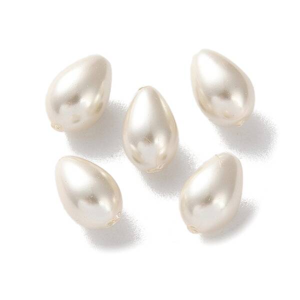 Teardrop Shell Pearl Beads