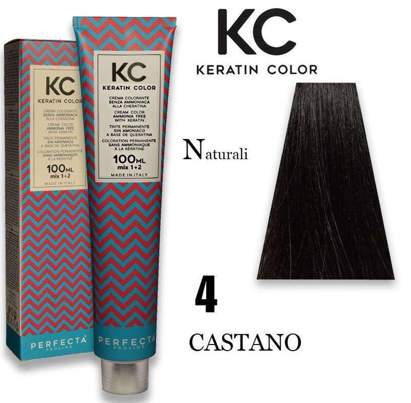 Crema Colorante Alla Cheratina Kc 120 Ml 4
