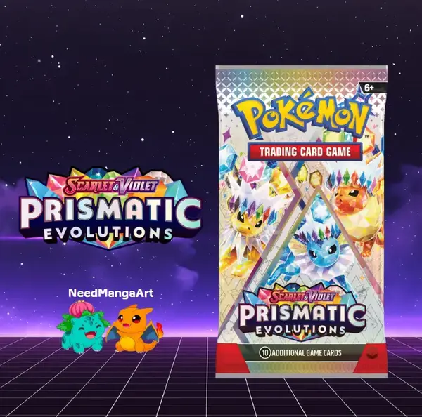 1X PRISMATIC EVOLUTIONS PACK pocket monster tcg