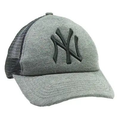 NEW ERA NY Mens Baseball Cap Grey ONE SIZE