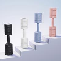 MERACH Adjustable Dumbbell Set, 4 in 1 Free Weights Dumbbells Each 2.2-8.8LBS Hand Weights for Women Soft Rubber Handle for H...