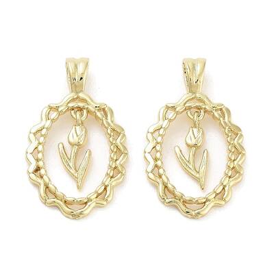Rack Plating Brass Pendants