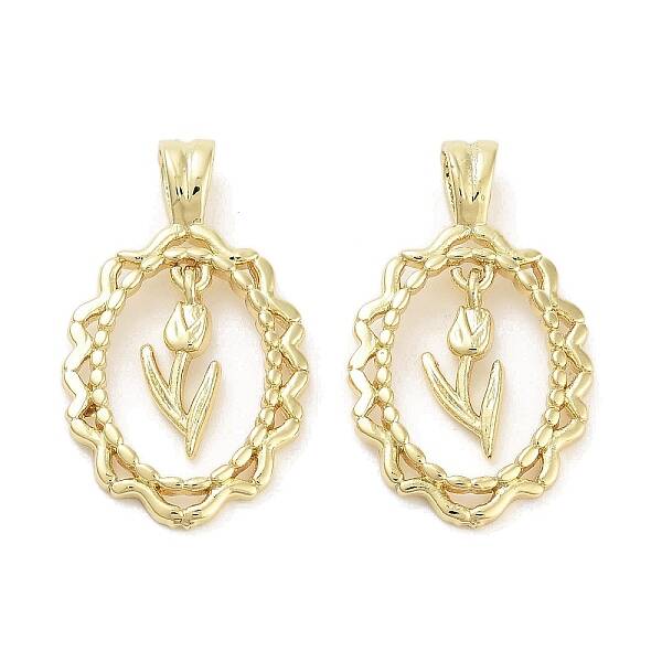 Rack Plating Brass Pendants