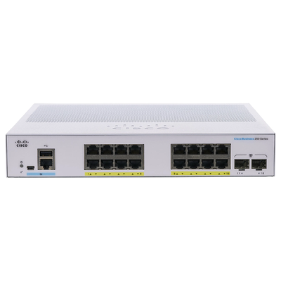 CBS250-16P-2G-NA Cisco 250 CBS250-16P-2G 16x PoE+ 2 SFP Port Switch