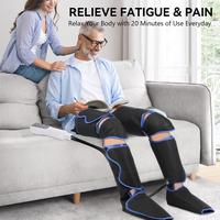 Full Leg Massager For Circulation And Ease Leg Tension, Birthday Gifts For Men Dad Women Mom, Leg Massager With Heat And Comp...