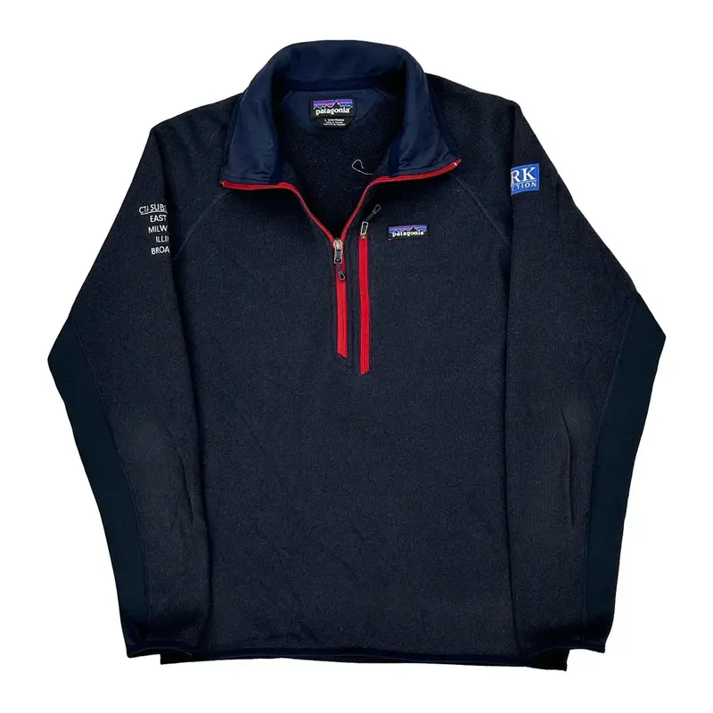 Rk Construction Patagonia Fleece - Large Black Polyester | Size: large