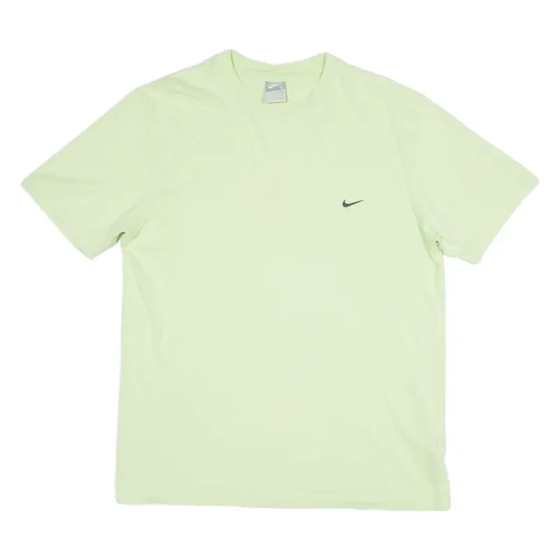 NIKE Mens T-Shirt Green L