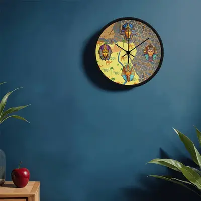Eternal Egypt - Timeless Pharaoh Wall Clock