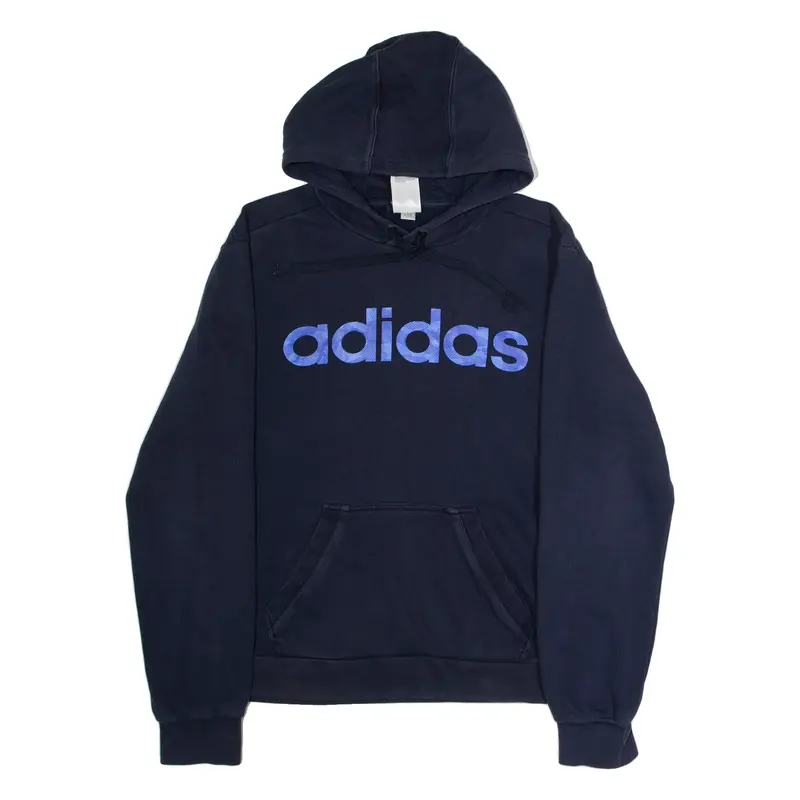 ADIDAS Mens Blue Hoodie M
